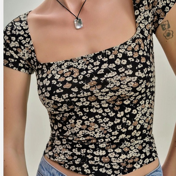 Reformation-Square Neck Knit Sweater-size Small NWT-Juno - Picture 1 of 8